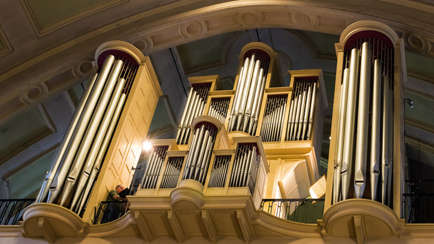 L'orgue de l'église Immaculée-Conception à Montréal