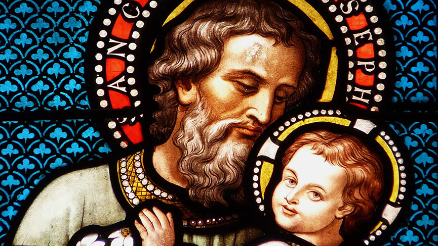 Saint Joseph, father of Jesus.