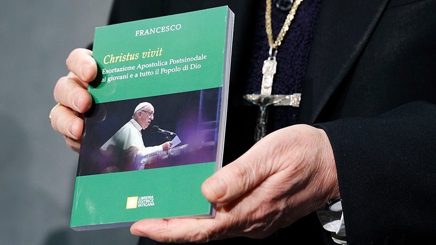 L'Encyclique du pape Françcois sur les jeunes : Christu Vivit