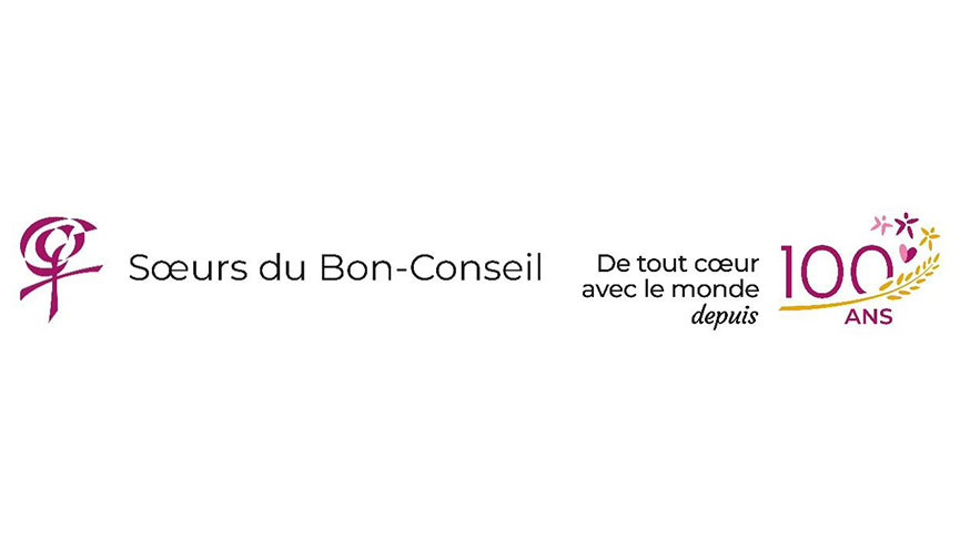 Les Sœurs du Bon-Conseil logo-100 ans