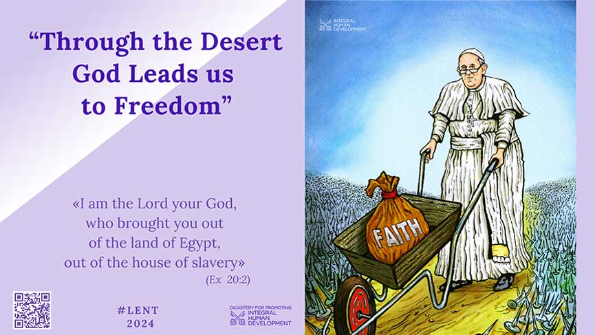 Message from pope Francis for Lent 2024