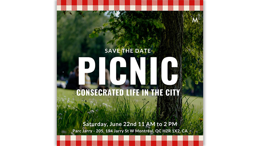 Picnic Consecrated life in the city