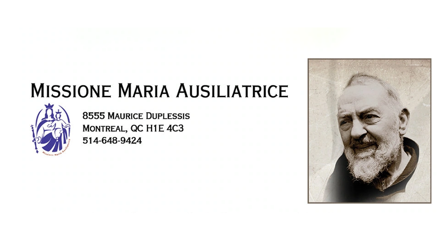 Missione Maria Ausiliatrice-reliques de Padre Pio