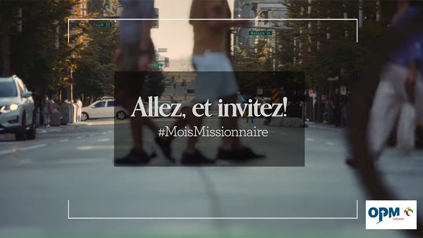 Allez et invitez-mois missionnaire