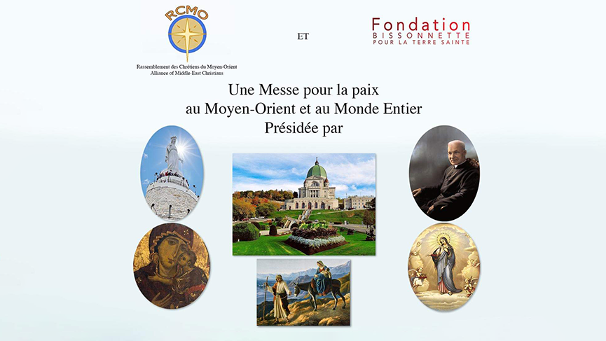 Une messe pour la paix au moyen-orient et au monde entier-monseigneur Lepine