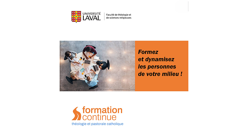 Nouvelles formations en ligne en théologie et pastorale