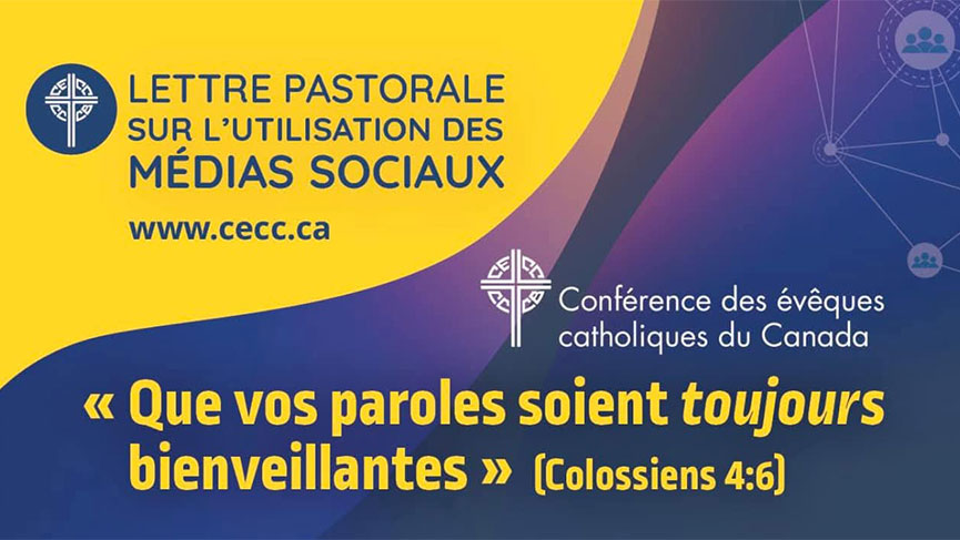 CECC-publie une lettre pastorale-usage des médias sociaux