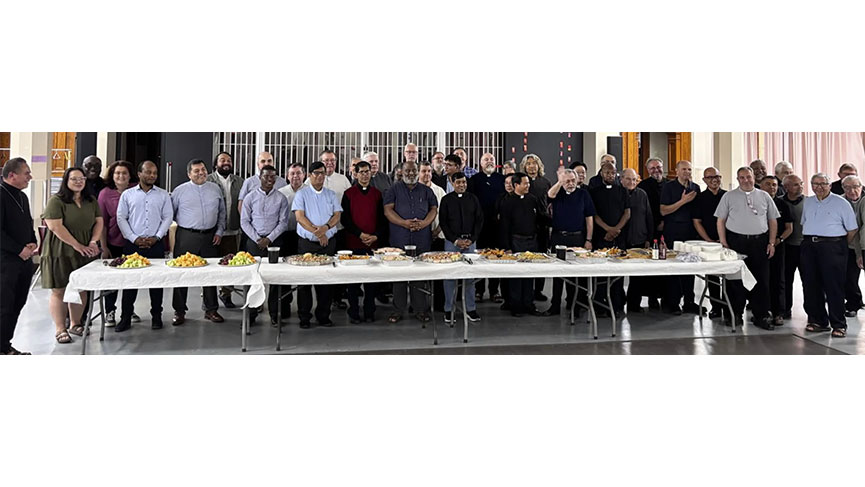 A moment of communion in cultural diversity