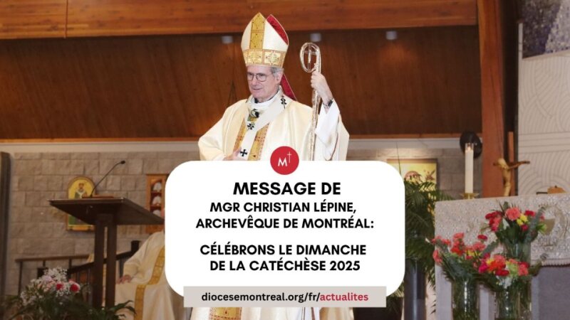le thème du Dimanche de la catéchèse-J'prends le risque!