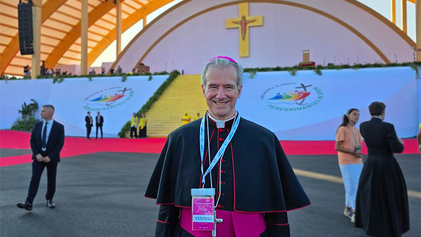 Mgr Christian Lépine à Rome