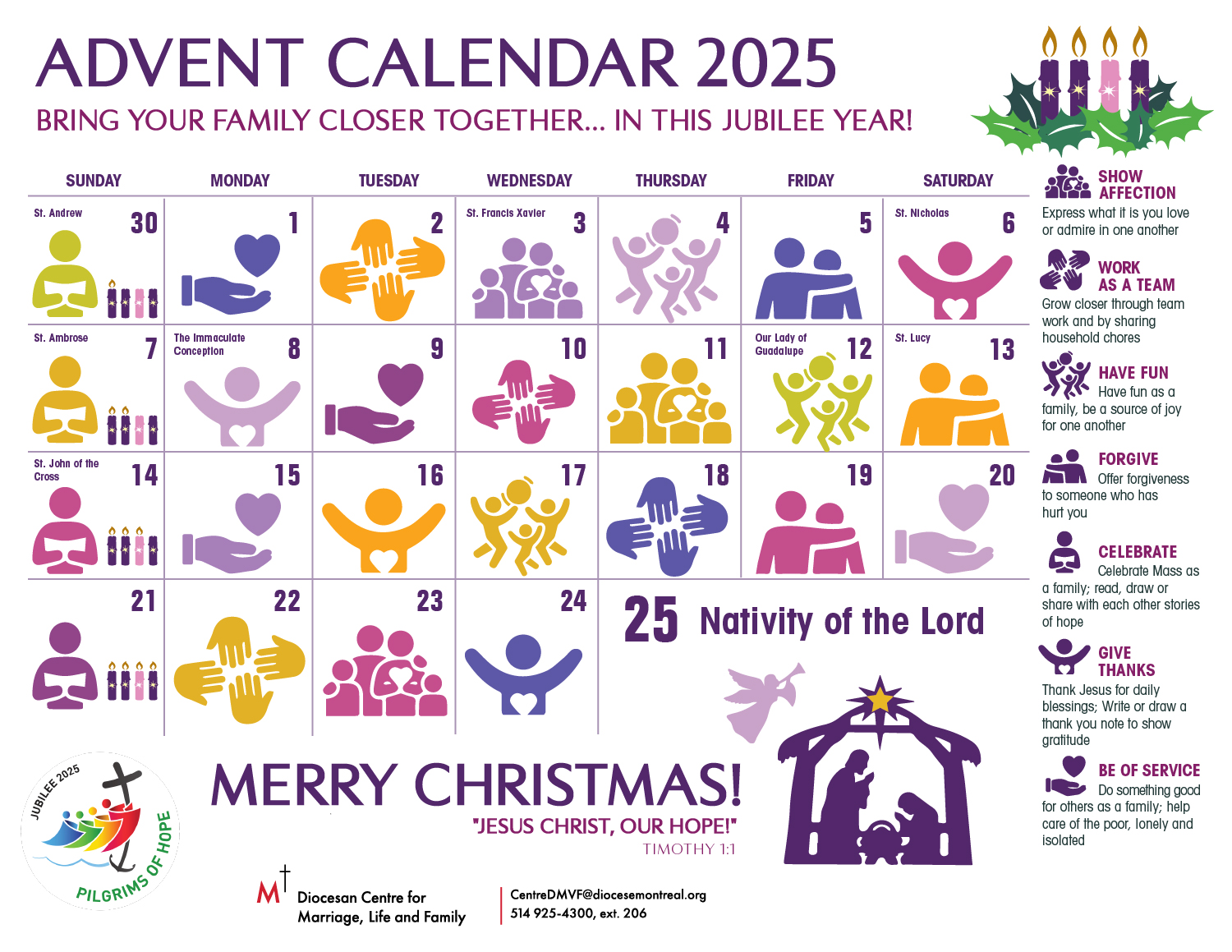 Advent calendar 2025