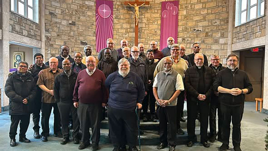 Priests serving English speaking community of Montreal