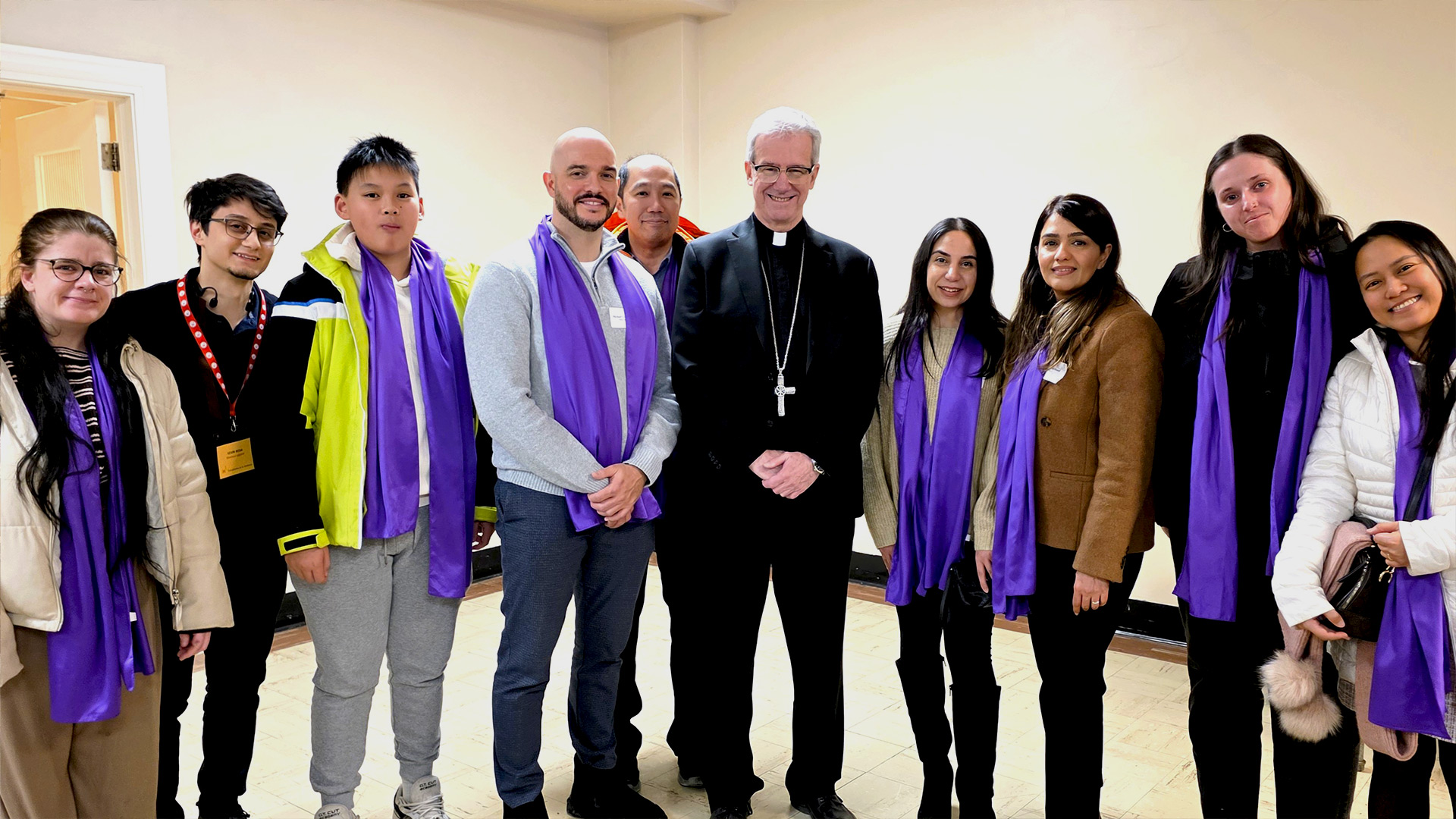 Célébration de l’appel décisif et de l’inscription du nom Un dimanche rempli de grâce à la cathédrale Marie-Reine-du-Monde