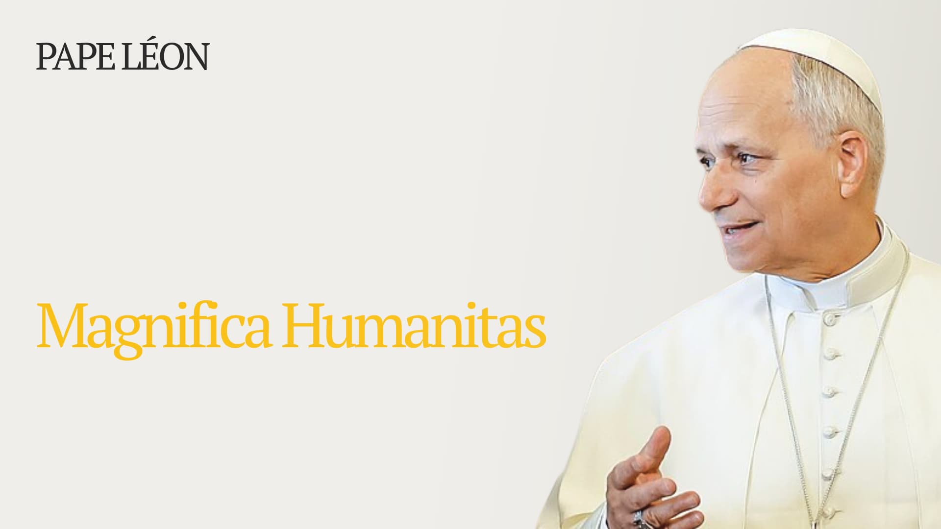 Magnifica Humanitas : le pape Léon XIV publie sa première encyclique sur l'intelligence artificielle et la dignité humaine