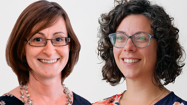 Katerine Perreault et Ellen Roderick, responsables du nouveau Centre diocésain pour la famille!