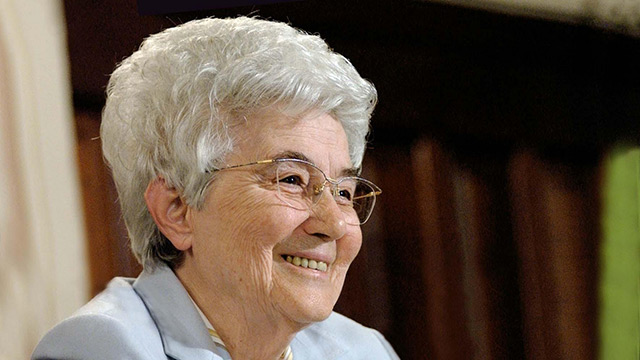 Chiara Lubich, fondatrice du Mouvement des Focolari