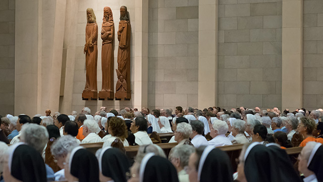 A Large-Scale Celebration for Consecrated Life