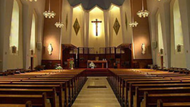 Église Ste-Dorothée - Source : RPCQ Église Ste-Dorothée - Nef