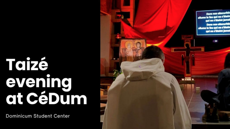 Centre étudiant Dominicum Taizé evening