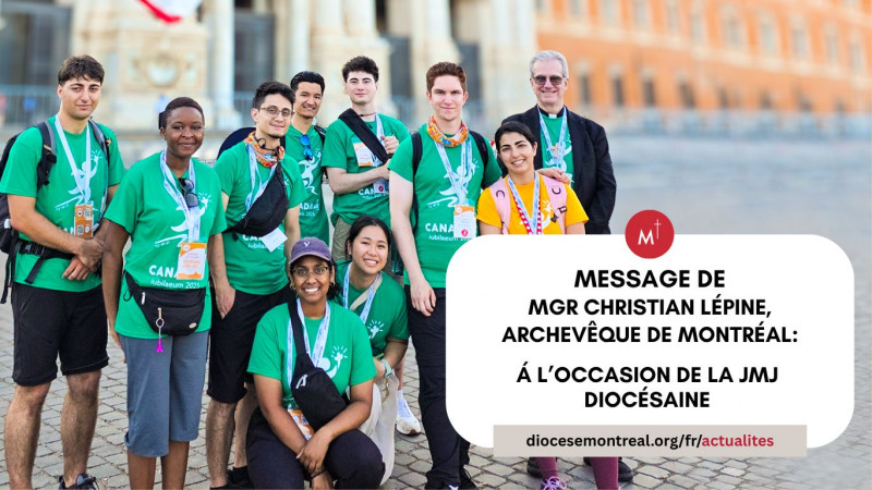Message de Monseigneur Christian Lépine