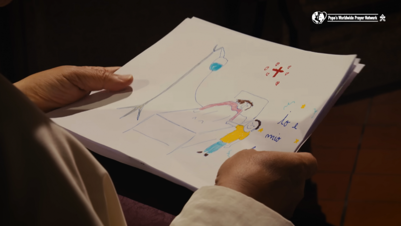 Intention de prière du Pape : Février 2026  Pour les enfants atteints de maladies incurables