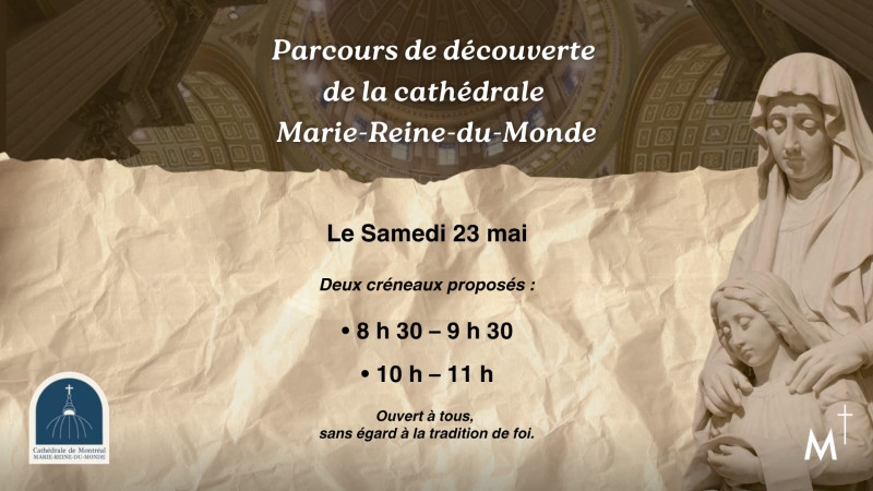 Visites guidées de la cathédrale Marie-Reine-du-Monde