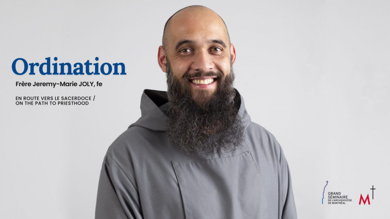 Ordination diaconale du frère Jeremy-Marie Joly : un chemin de foi au service de l’Évangile