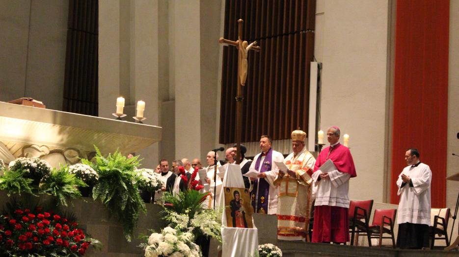 Les évêques des différentes Eglises chrétiennes et patriarches (Photo : Isabelle de Chateauvieux) - © Église catholique à Montréal