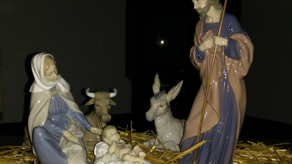 Nativity scenes at Centre Leunis