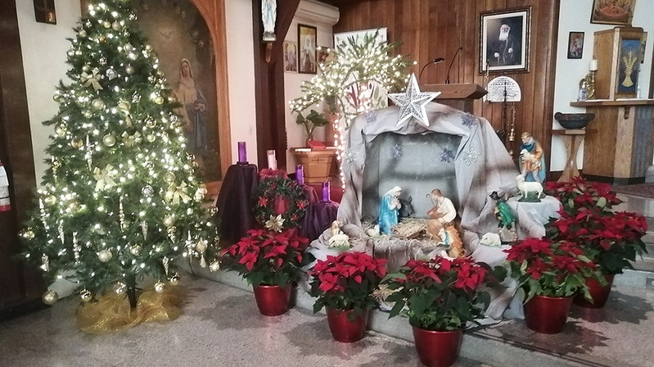 Nativity scenes at Sainte-Suzanne