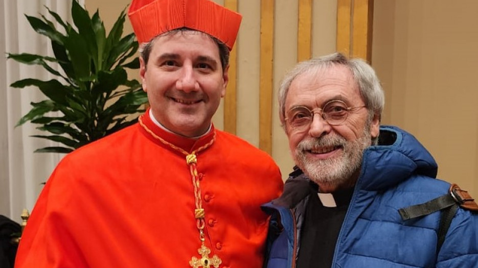 Francis (Frank) Cardinal Leo on his installation by Pope Francis