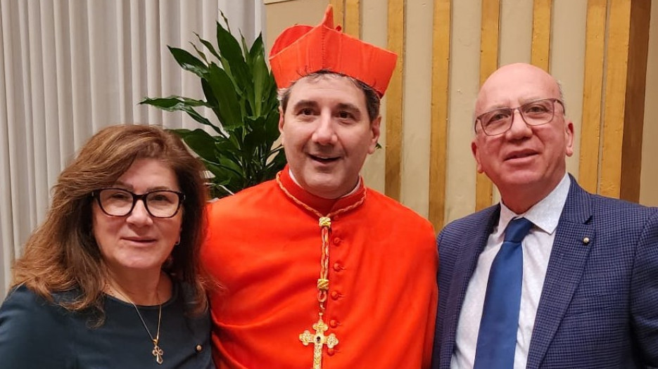 Francis (Frank) Cardinal Leo on his installation by Pope Francis