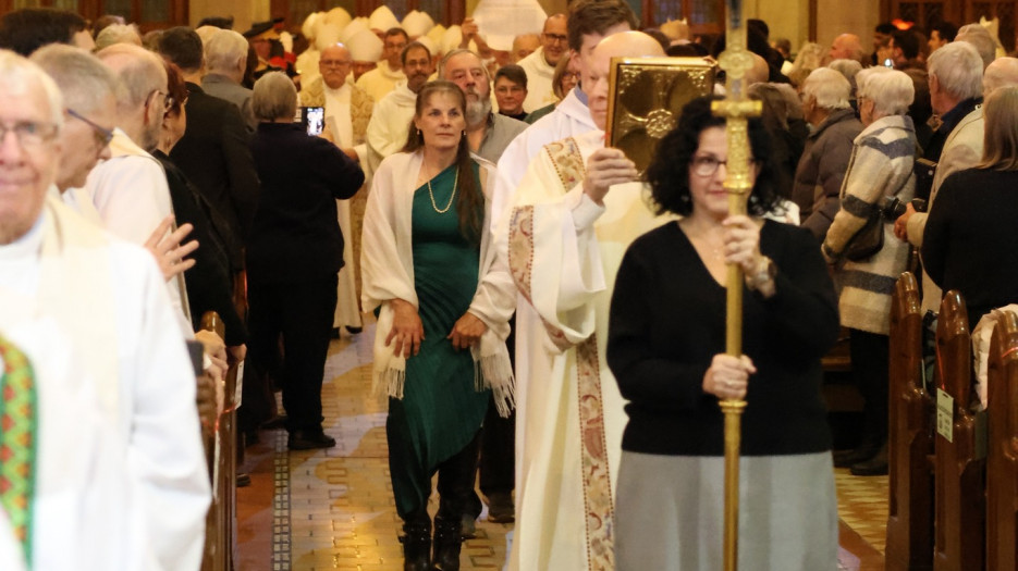 Mgr Alain Faubert a été installé du diocèse de Valleyfield