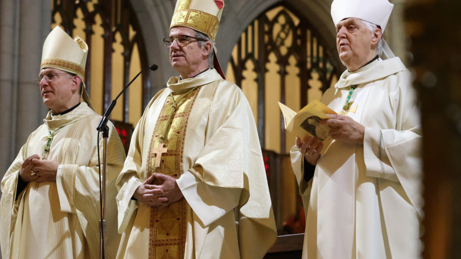 Bishop Alain Faubert Installed as Bishop of Valleyfield