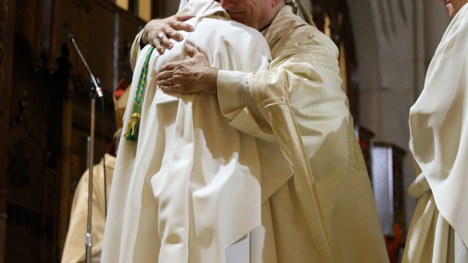 Mgr Alain Faubert a été installé du diocèse de Valleyfield