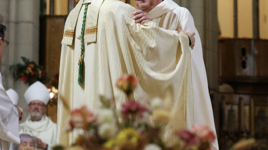 Mgr Alain Faubert a été installé du diocèse de Valleyfield