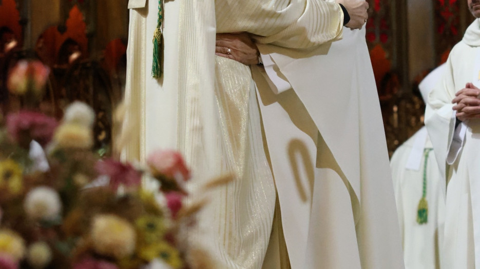 Mgr Alain Faubert a été installé du diocèse de Valleyfield