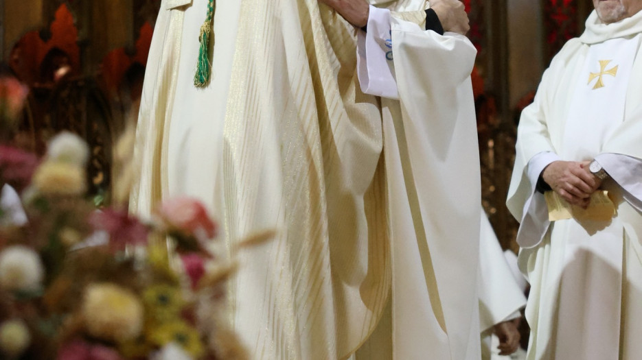 Mgr Alain Faubert a été installé du diocèse de Valleyfield