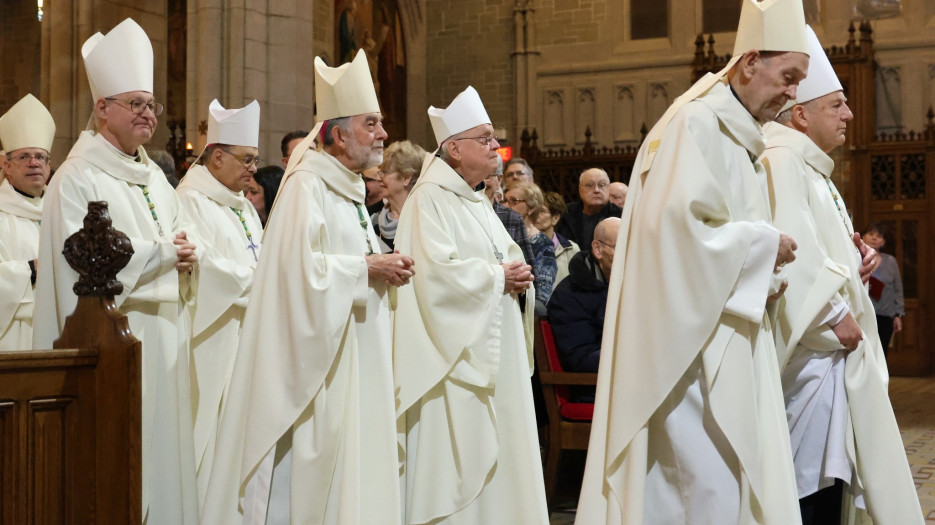 Bishop Alain Faubert Installed as Bishop of Valleyfield