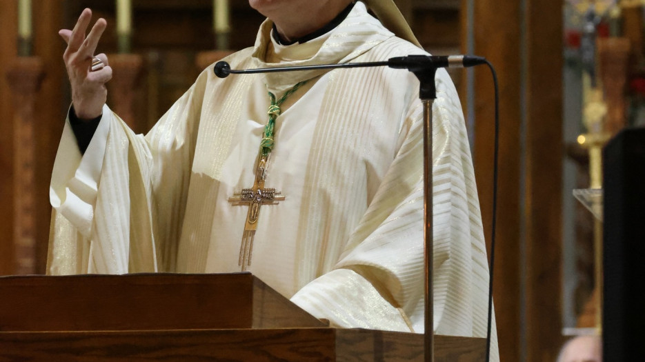 Mgr Alain Faubert a été installé du diocèse de Valleyfield