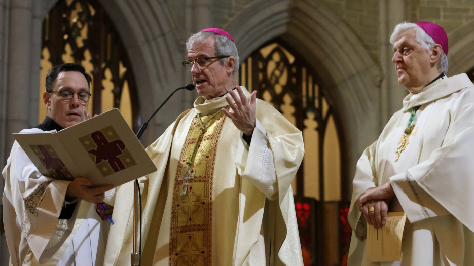 Bishop Alain Faubert Installed as Bishop of Valleyfield