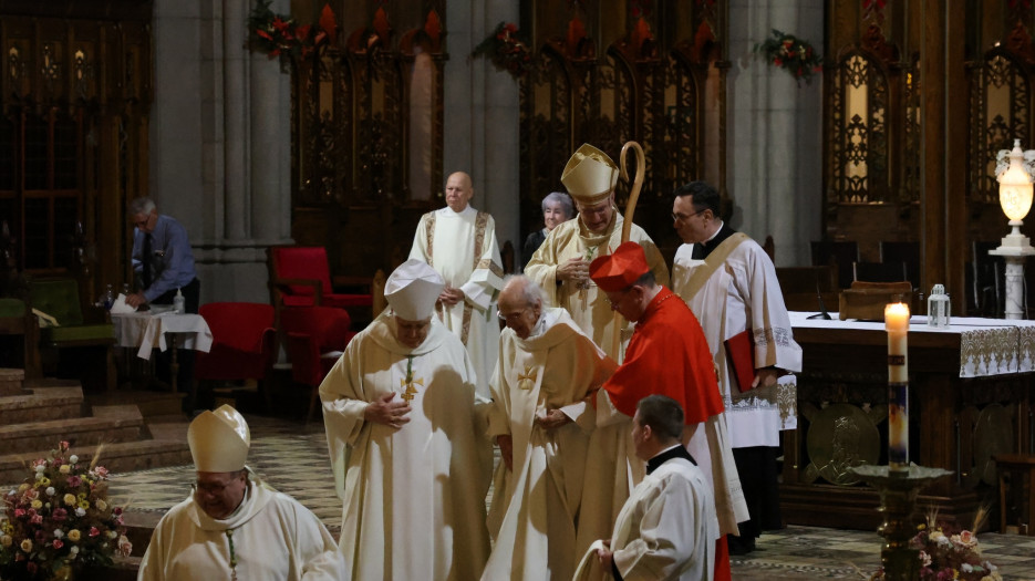 Mgr Alain Faubert a été installé du diocèse de Valleyfield