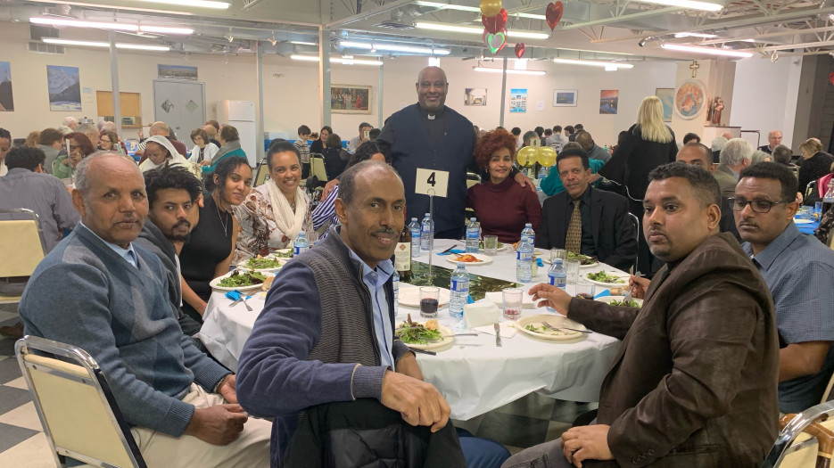 Madre dei Cristiani parish gathers to celebrate Padre Mussie’s 50 years of dedicated service to the Church - March 2, 2025