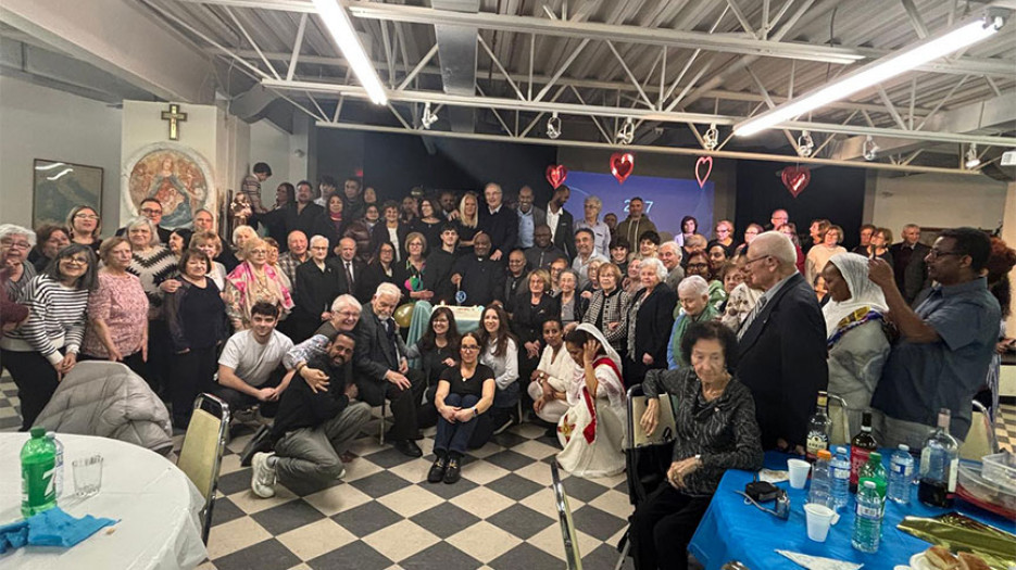 Madre dei Cristiani parish gathers to celebrate Padre Mussie’s 50 years of dedicated service to the Church - March 2, 2025