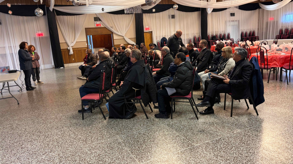 Priests responsible for catechesis across Montréal’s cultural communities gathered at Notre-Dame de Fatima Parish in Laval - November 5, 2025