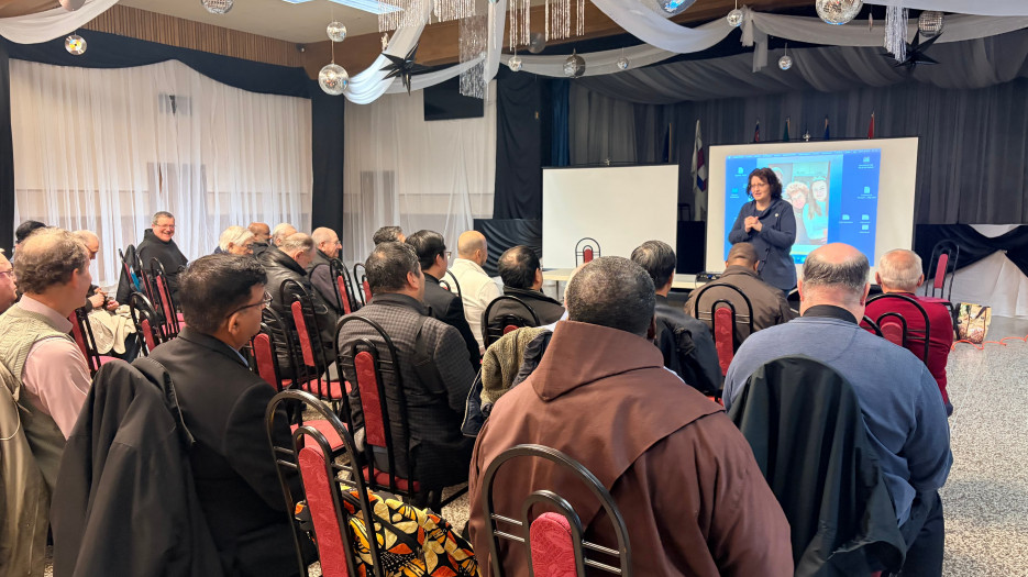Priests responsible for catechesis across Montréal’s cultural communities gathered at Notre-Dame de Fatima Parish in Laval - November 5, 2025