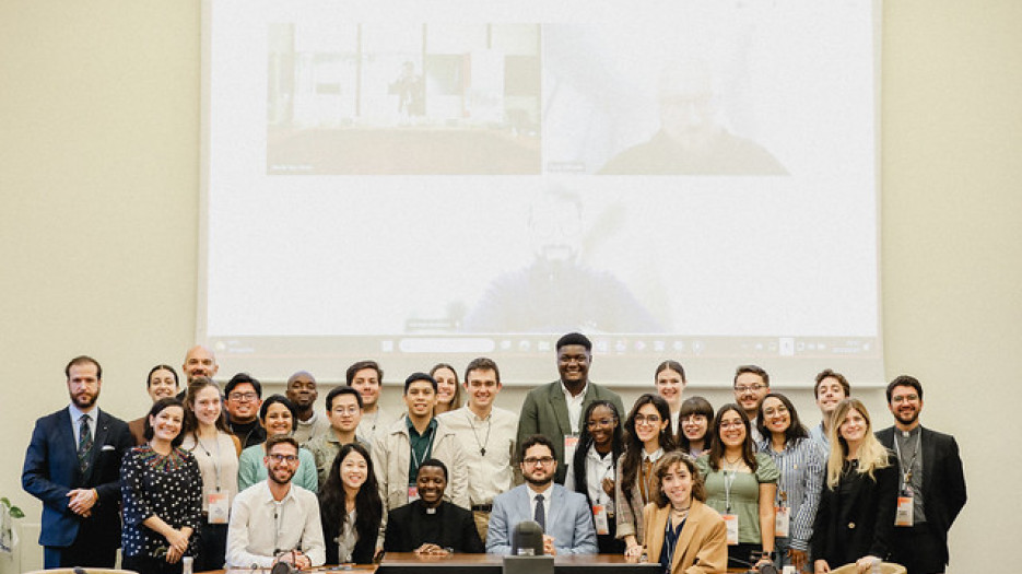 Sally Yasmine took part in the International Youth Advisory Body’s second gathering in Rome