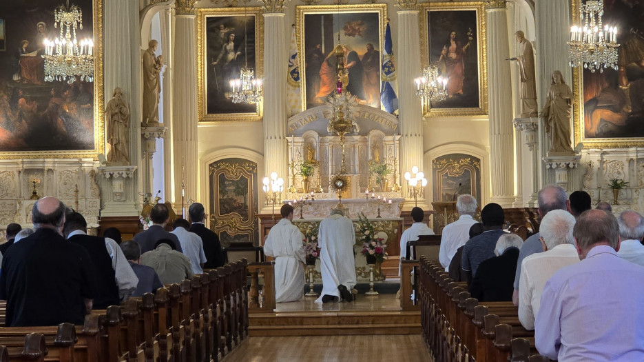  Journée de fraternité pour les prêtres à l’église de la Visitation